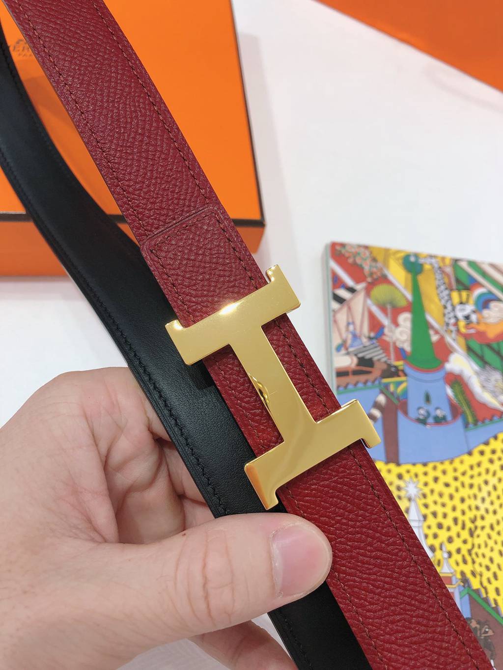 H**mes belts 24mm